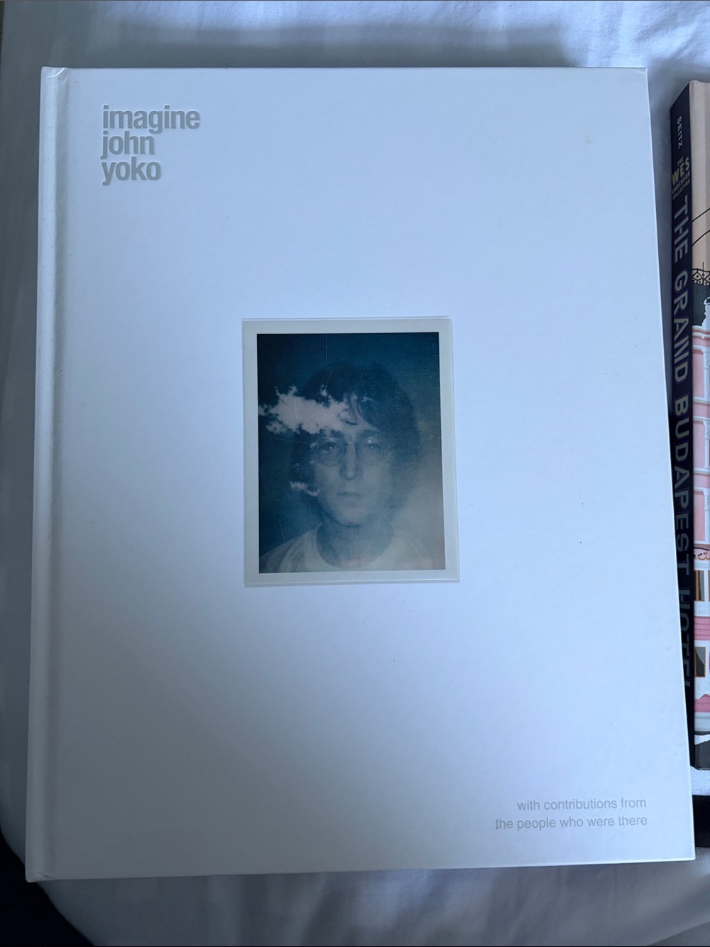 Imagine John Yoko Hardcover Photo Book - White